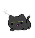 くろねこ？（個別スタンプ：25）