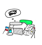 楽しそうに見えない子とその友達Vol.3（個別スタンプ：13）