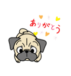 PUGといっしょ（個別スタンプ：8）