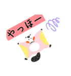 大人も使いやすい、気さくなスタンプ（個別スタンプ：5）