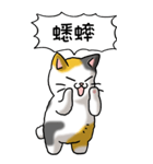 難読漢字と猫 その1（個別スタンプ：10）