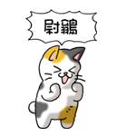 難読漢字と猫 その1（個別スタンプ：12）