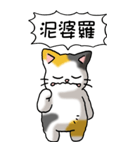 難読漢字と猫 その1（個別スタンプ：16）