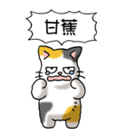 難読漢字と猫 その1（個別スタンプ：19）