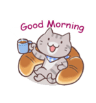 毎日おはよう猫 2（個別スタンプ：27）