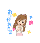♡女の子日常スタンプ♡（個別スタンプ：3）