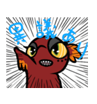 日常感あるのミクロラプトルアキラ（個別スタンプ：14）