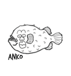 絵に書いた魚（個別スタンプ：17）