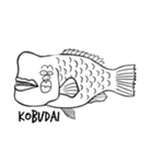 絵に書いた魚（個別スタンプ：19）