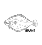 絵に書いた魚（個別スタンプ：23）