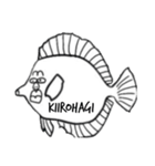 絵に書いた魚（個別スタンプ：25）