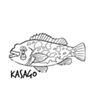 絵に書いた魚（個別スタンプ：26）