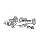 絵に書いた魚（個別スタンプ：28）