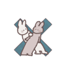 すこしちいさいうさぎ ～春の新生活編～（個別スタンプ：20）