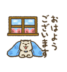 茶柴わん 黒柴わん 白柴わん 2（個別スタンプ：1）