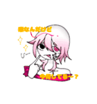 4人と人外の絵描き（個別スタンプ：2）