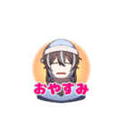 4人と人外の絵描き（個別スタンプ：11）