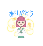 カンナムスタイル韓流女子（個別スタンプ：2）