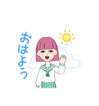 カンナムスタイル韓流女子（個別スタンプ：5）