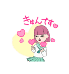 カンナムスタイル韓流女子（個別スタンプ：6）
