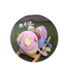ピンクと時々ブルー。（個別スタンプ：4）