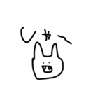だるい！何もしたくない！うさぎさん（個別スタンプ：28）