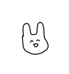 だるい！何もしたくない！うさぎさん（個別スタンプ：34）