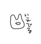 だるい！何もしたくない！うさぎさん（個別スタンプ：39）