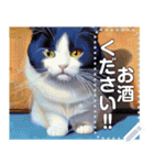 吾輩は酒好き猫である。（個別スタンプ：11）