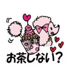 pinkpink-poodle（個別スタンプ：27）