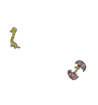 恐竜と宇宙人（個別スタンプ：5）