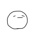 なんともいえん顔（個別スタンプ：4）