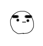なんともいえん顔（個別スタンプ：7）