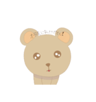 推し活するくまさん（個別スタンプ：1）