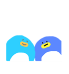 ぺんとぎんとブロイラー親子（個別スタンプ：9）