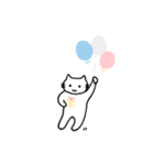 挑戦するねこのスタンプ（個別スタンプ：10）