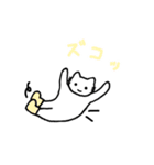 挑戦するねこのスタンプ（個別スタンプ：18）