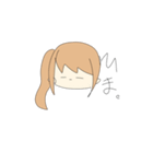 素直になれない女の子（個別スタンプ：7）
