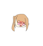 素直になれない女の子（個別スタンプ：8）