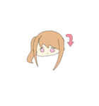 素直になれない女の子（個別スタンプ：11）