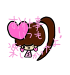 乱暴なすず本 グラビア時代⑨（個別スタンプ：16）