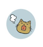 ふつうの猫のスタンプ（個別スタンプ：1）