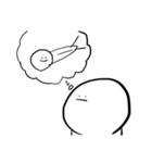 しろいへんなやつ2（個別スタンプ：14）