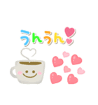 ふんわり春の虹色♡毎日スマイル敬語（個別スタンプ：27）