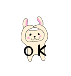 のほほんべにほっぺうさぎ（個別スタンプ：11）