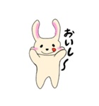 のほほんべにほっぺうさぎ（個別スタンプ：18）