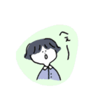 曖昧ぴーぷる あいさつ編（個別スタンプ：14）