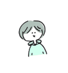 曖昧ぴーぷる あいさつ編（個別スタンプ：15）