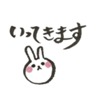 使えるシンプル手書きスタンプうさぎ（個別スタンプ：27）