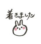 使えるシンプル手書きスタンプうさぎ（個別スタンプ：31）